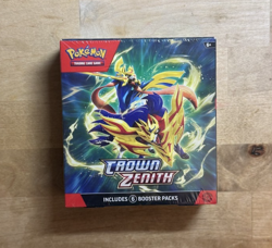 Pokemon TCG Sword & Shield Crown Zenith Booster Bundle | Sealed - Image 1
