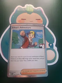 Ethan's Adventure (Cosmos Holo) Pokemon Prize Pack Series 8 DRI 165/182 - Image 1