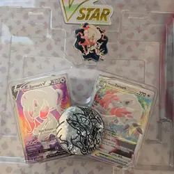 Pokemon Official Hisuian Zoroark V Star Premium Collection Promo Items READ - Image 2