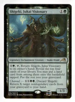 MTG - #206 Shigeki, Jukai Visionary - Kamigawa: Neon Dynasty - Image 1