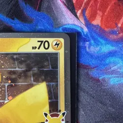 Pikachu 051/162 Pokemon Day 2026 30th Anniversary Promo Cosmos Holo TAIL SWIRL!! - Image 5