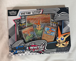 Pokemon TCG Black Bolt & White Flare Unova Victini Illustration Collection Box - Image 1