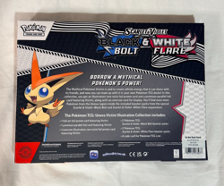 Pokemon TCG Black Bolt & White Flare Unova Victini Illustration Collection Box - Image 2