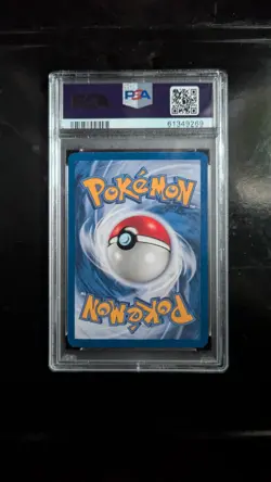 PSA 9 MINT 1999 BASE SET POKEMON VULPIX 68/102 #68 WOTC TCG GRADED - Image 2