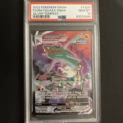 2022 Pokemon SWSH FA Rayquaza VMAX Silver Tempest #TG20 PSA 10 GEM MT TCG - Image 1