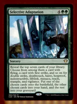 MTG - #65 Selective Adaptation - Commander 2020 - Image 1