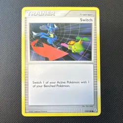 Pokemon Switch 119/130 Diamond & Pearl 2007 Trainer Common Regular English - Image 1