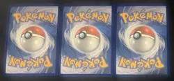 Pokemon First Partner JUMBO 3x Johto Starters Chikorita Cyndaquil Totodile x3 NM - Image 2