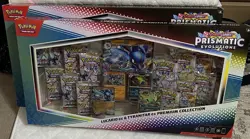 Pokemon Lucario Ex Tyranitar Ex Prismatic Evolutions Sam's Club Premium 2 boxes - Image 4