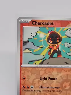 Charcadet 033/191 Pokemon TCG Sv08: Surging Sparks Reverse Holo - Image 2