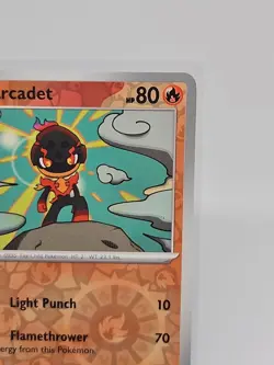 Charcadet 033/191 Pokemon TCG Sv08: Surging Sparks Reverse Holo - Image 3