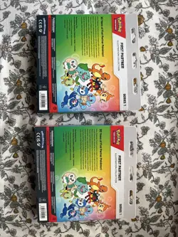 Pokemon TCG First Partner Illustration Collection Series 1!! Two Box Lot! - Image 2
