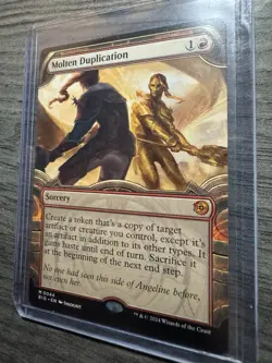 Molten Duplication - MTG - Showcase OTJ: The Big Score - Excellent NM - Image 2