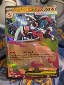 Pokemon Mega Charizard X Ex Mega Evolution Promo 029 - Image 1