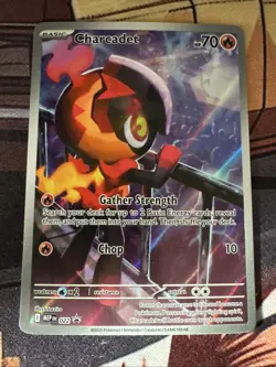 Charcadet #022 Illustration Rare Pokemon TCG Mega Evolution Promos NM {SKU 1-5) - Image 1