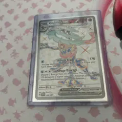 Pokemon Twilight Masquerade SV06 FA Greninja ex 198 Ultra Rare NM - Image 1