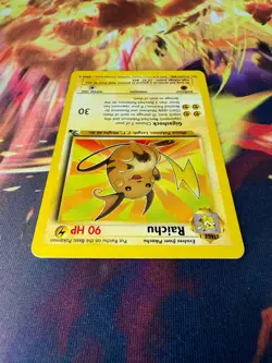 Raichu 29/62 LP-NM Rare Fossil 1999-2000 Pokemon TCG - Image 3