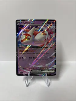 LATIAS EX 2024 Pokemon TCG Surging Sparks #76/191 HOLO DOUBLE RARE NM - Image 1