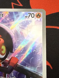 Charcadet 022 Black Star Promo Phantasmal Pokemon Center Stamped NOT Sealed - Image 3