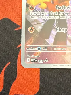 Charcadet 022 Black Star Promo Phantasmal Pokemon Center Stamped NOT Sealed - Image 5