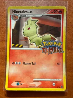 2009 Pokemon Rumble Ninetales 3/16 MP - Image 1