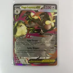 MEGA LOPUNNY EX 2025 POKEMON PHANTASMAL FLAMES DOUBLE RARE B 084/094 Q3384 - Image 1