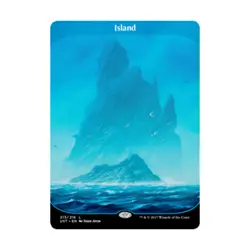 WOTC Mtg Unstable Island #213 - Borderless (C) NM - Image 1