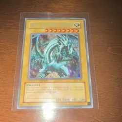 Konami Blue-Eyes White Dragon BPT-003 2002 Collectors Tin Secret Rare Holo - Image 1