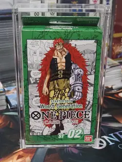 One Piece Starter Deck St 02 & acrylic case - Image 1