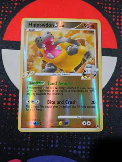 Hippowdon 42/111 Rising Rivals Reverse Holo Card Pokemon TCG Card -H1 - Image 1