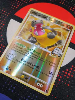Hippowdon 42/111 Rising Rivals Reverse Holo Card Pokemon TCG Card -H1 - Image 3