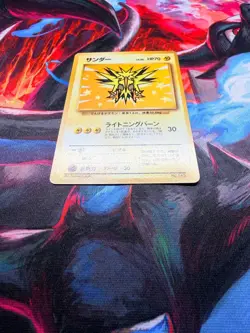 Zapdos No. 145 ANA All Nippon Airways Airlines Promo Pokemon Card - Image 5