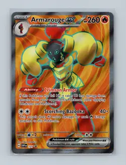 Armarouge ex - 125 Scarlet & Violet Promo Card Pokemon TCG NM - Image 1