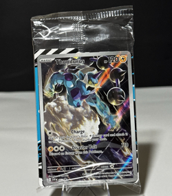 Pokemon TCG Sealed Thundurus Black Star Promo Card Black Bolt Promo TCG - Image 1