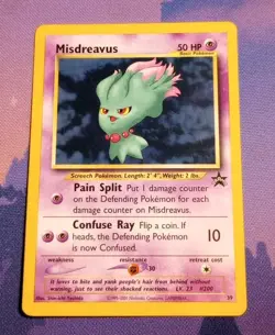 Misdreavus #39 - Black Star Promo - League Promo Pokemon Card WotC - Image 1