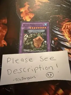 1x D.3.S. Frog Mixed Set/Edition/Rarity Yugioh! cards - Image 1