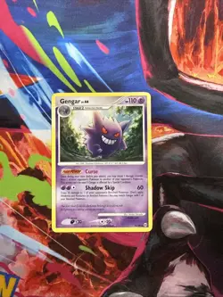 Gengar 16/99 Diamond & Pearl Arceus Non Holo Pokemon TCG Card 2009 Light Played - Image 1