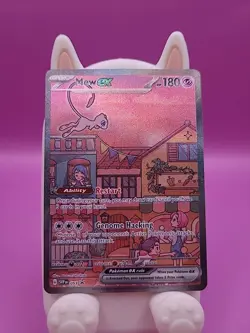 Pokemon TCG Mew EX 053 Black Star Promo 151 Card NM Condition - Image 1