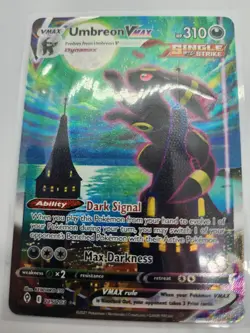 Pokemon TCG Umbreon VMAX Alt Art Holo Secret Rare Card Evolving Skies 215/203 NM - Image 1