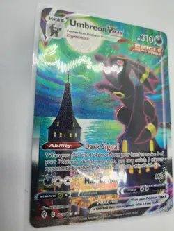 Pokemon TCG Umbreon VMAX Alt Art Holo Secret Rare Card Evolving Skies 215/203 NM - Image 4