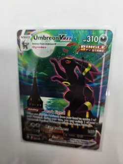 Pokemon TCG Umbreon VMAX Alt Art Holo Secret Rare Card Evolving Skies 215/203 NM - Image 5