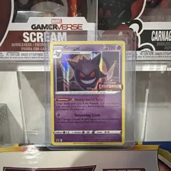 Gengar SWSH241 Lost Origin Stamped Prerelease Black Star Promo Pokemon Card NM - Image 1