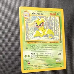 Pokemon Victreebel Jungle Rare Regular English 30/64 1999 Card - Image 1