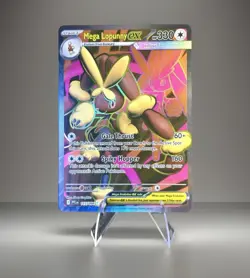 Mega Lopunny ex 115/094 Phantasmal Flames NM Pokemon Card - Image 1