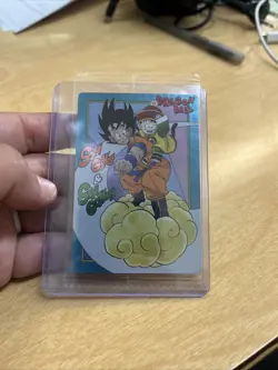 Son GokuSon Gohan Dragon Ball Itajaga card Rare Japanese Japan BANDAI No.3-30 - Image 1