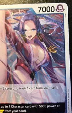 Boa Hancock EB04-027 Foil Rare The Azure Sea's Seven One Piece Card Game - Image 3
