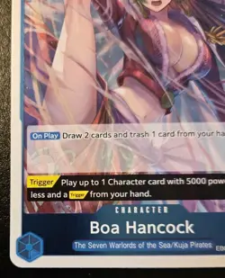 Boa Hancock EB04-027 Foil Rare The Azure Sea's Seven One Piece Card Game - Image 4