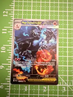 Pokemon TCG Charizard X EX SIR 125/094 Phantasmal Flames - Actual Card In Photo - Image 3