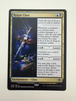 Rogue Class MTG Magic the Gathering Card NM Near Mint AFR - Image 1
