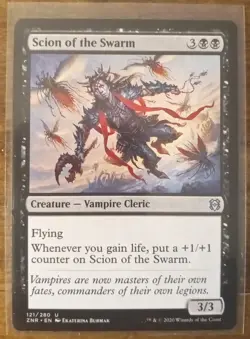 Scion of the Swarm - #121 - ZNR Black - Uncommon - MtG - Great Condition ! - Image 1